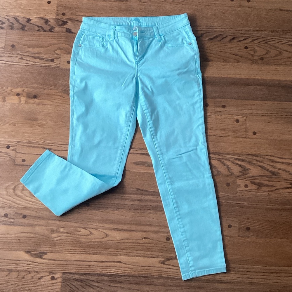 Tommy Bahama Skinny Jeans in turquoise